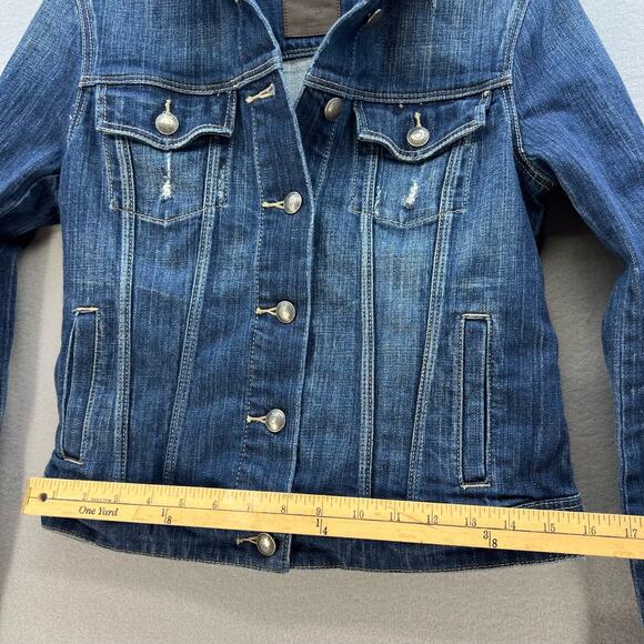 Articles of Society Women's Denim Jacket Size Small Blue Normcore Classiccore - Picture 10 of 10